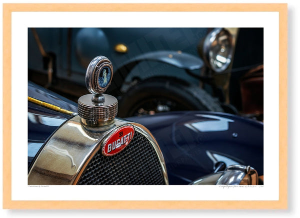 Vintage Bugatti front detail