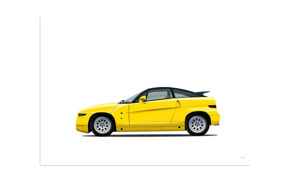 Alfa Romeo SZ (yellow)